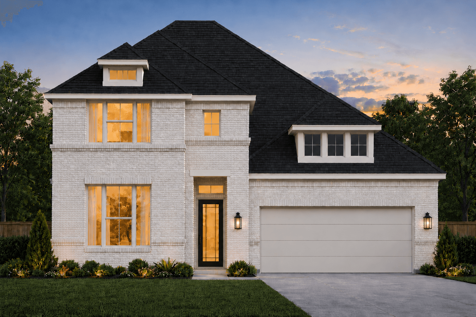 Lampasas — Elevation A