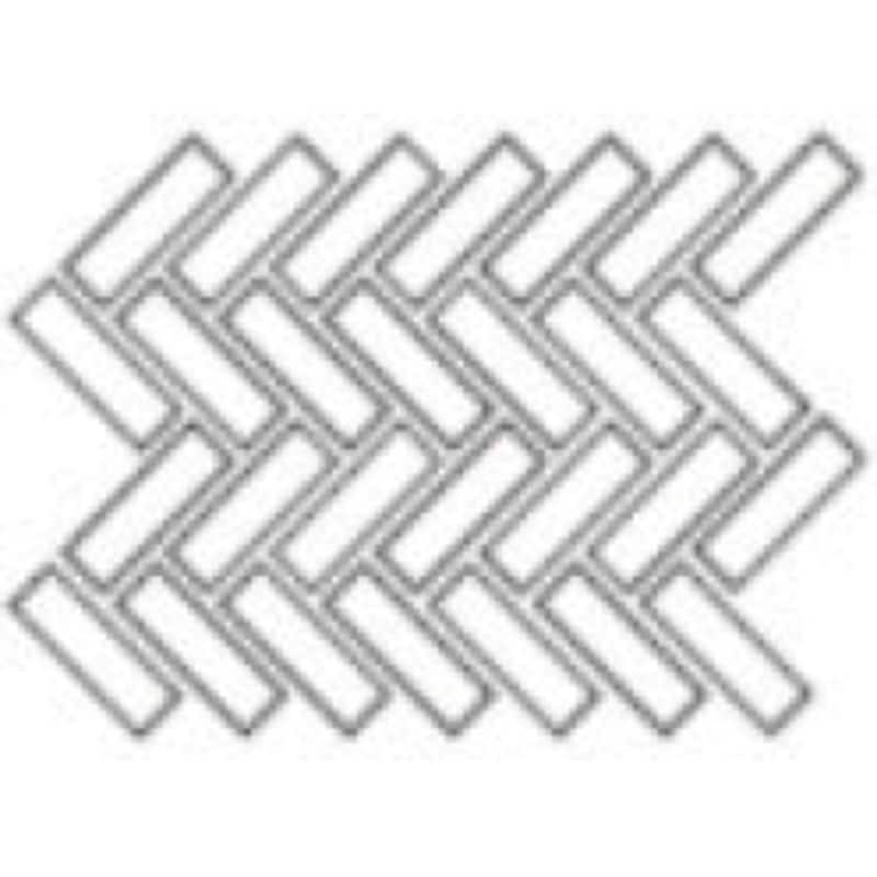 Flooring & Tile — Color Wheel Herringbone Mosaic