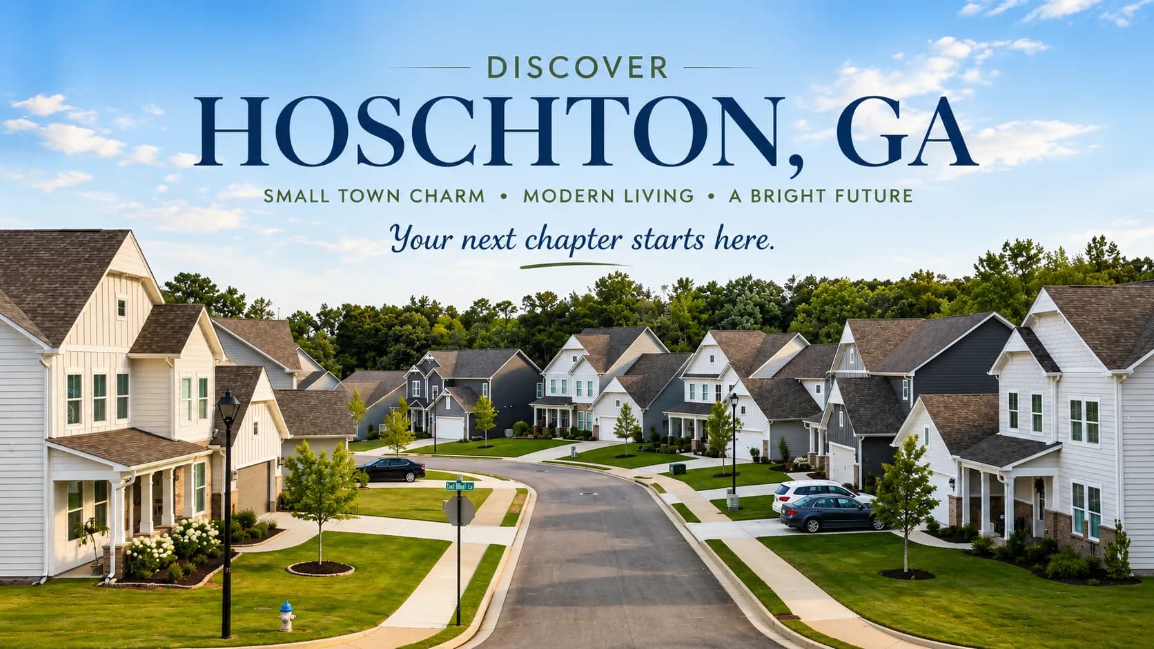 New Homes in Hoschton, GA: Small-Town Charm Meets Modern Living