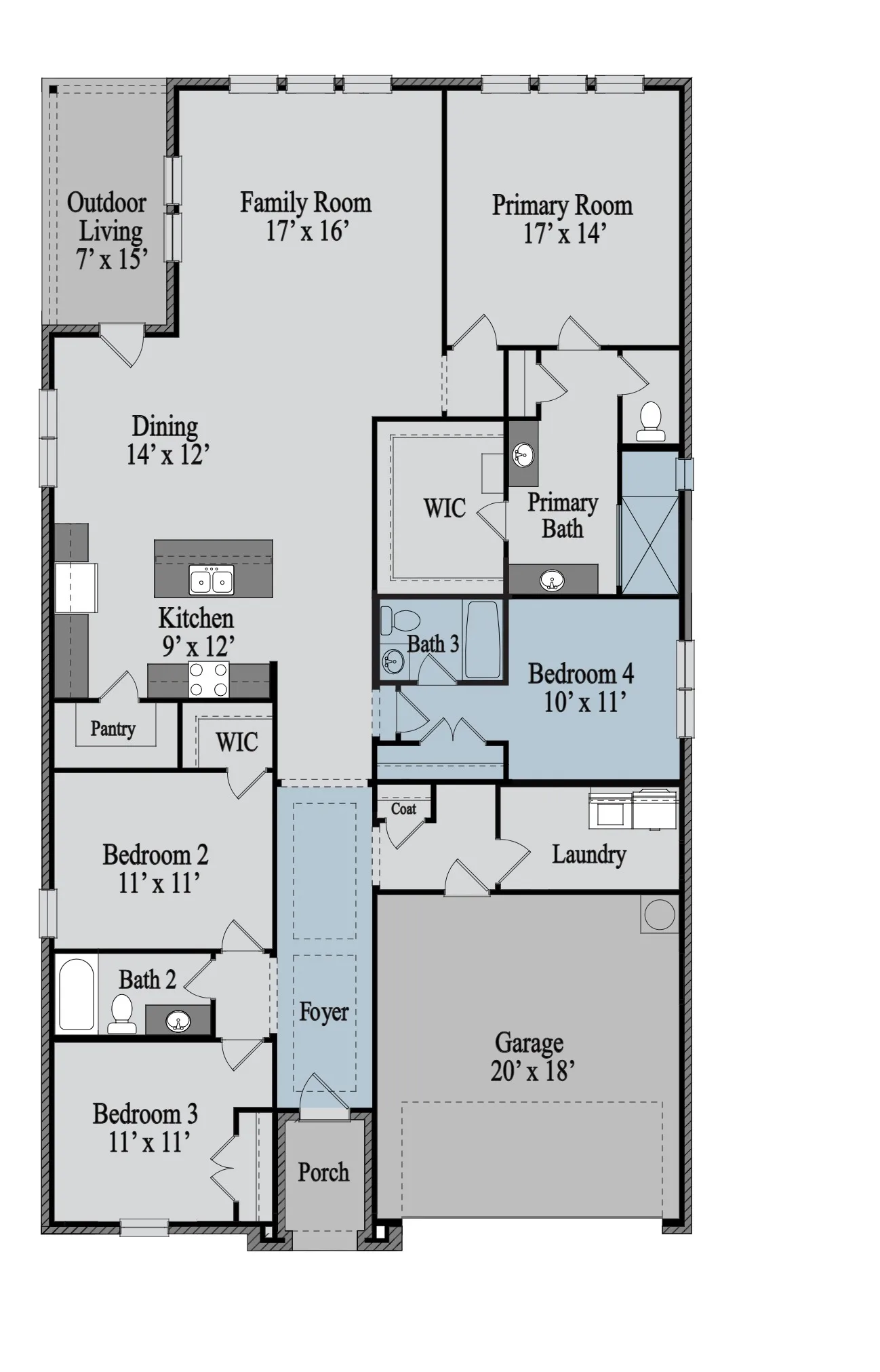 Colorado 1st Floor floor plan