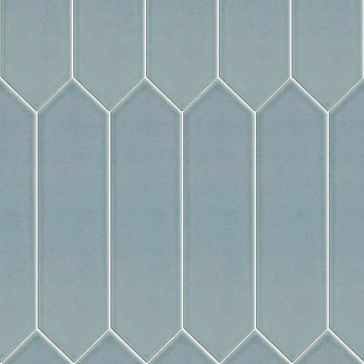 Flooring & Tile — Backsplash Picket - Robin's Egg