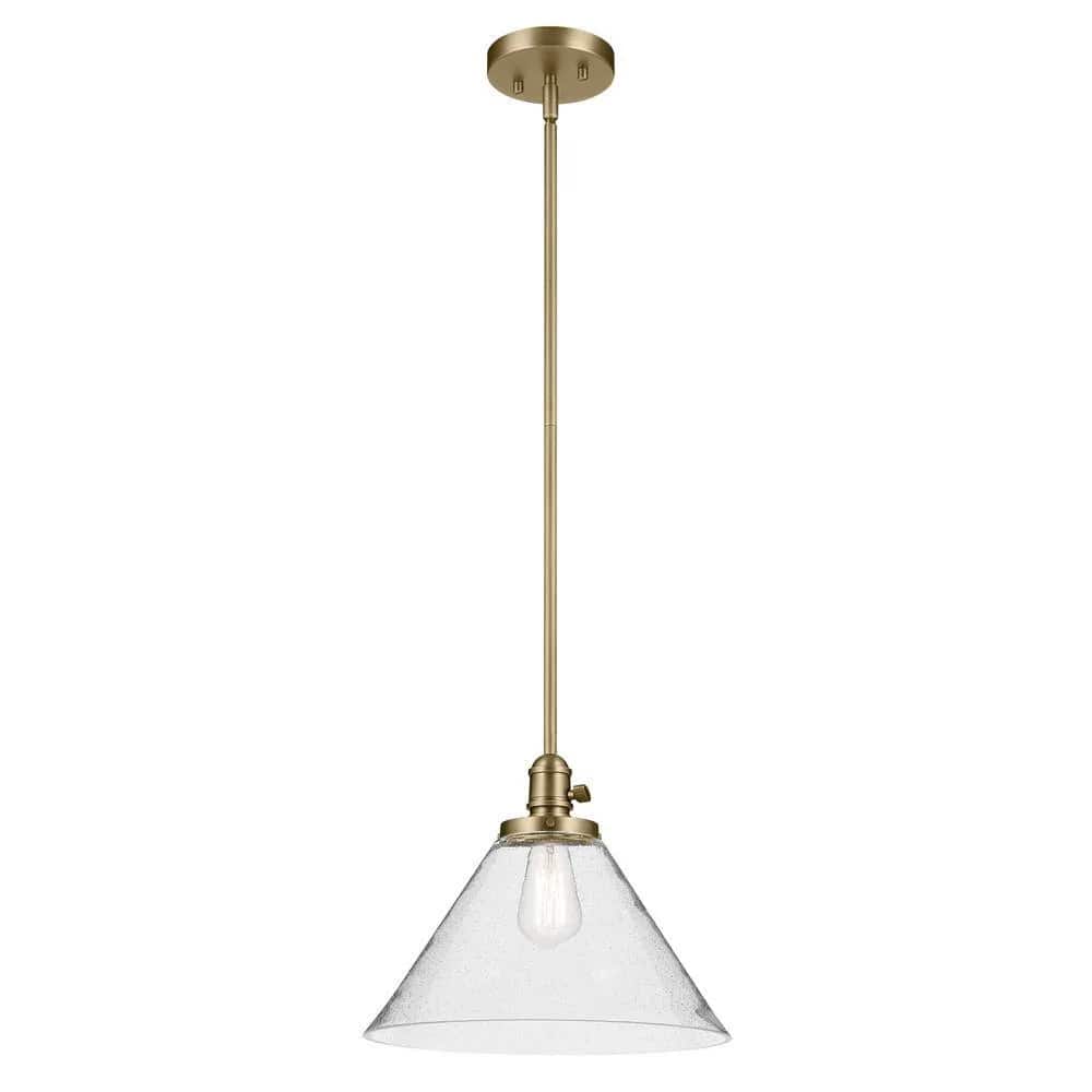 Lighting — Kitchen Pendant - Avery Brass