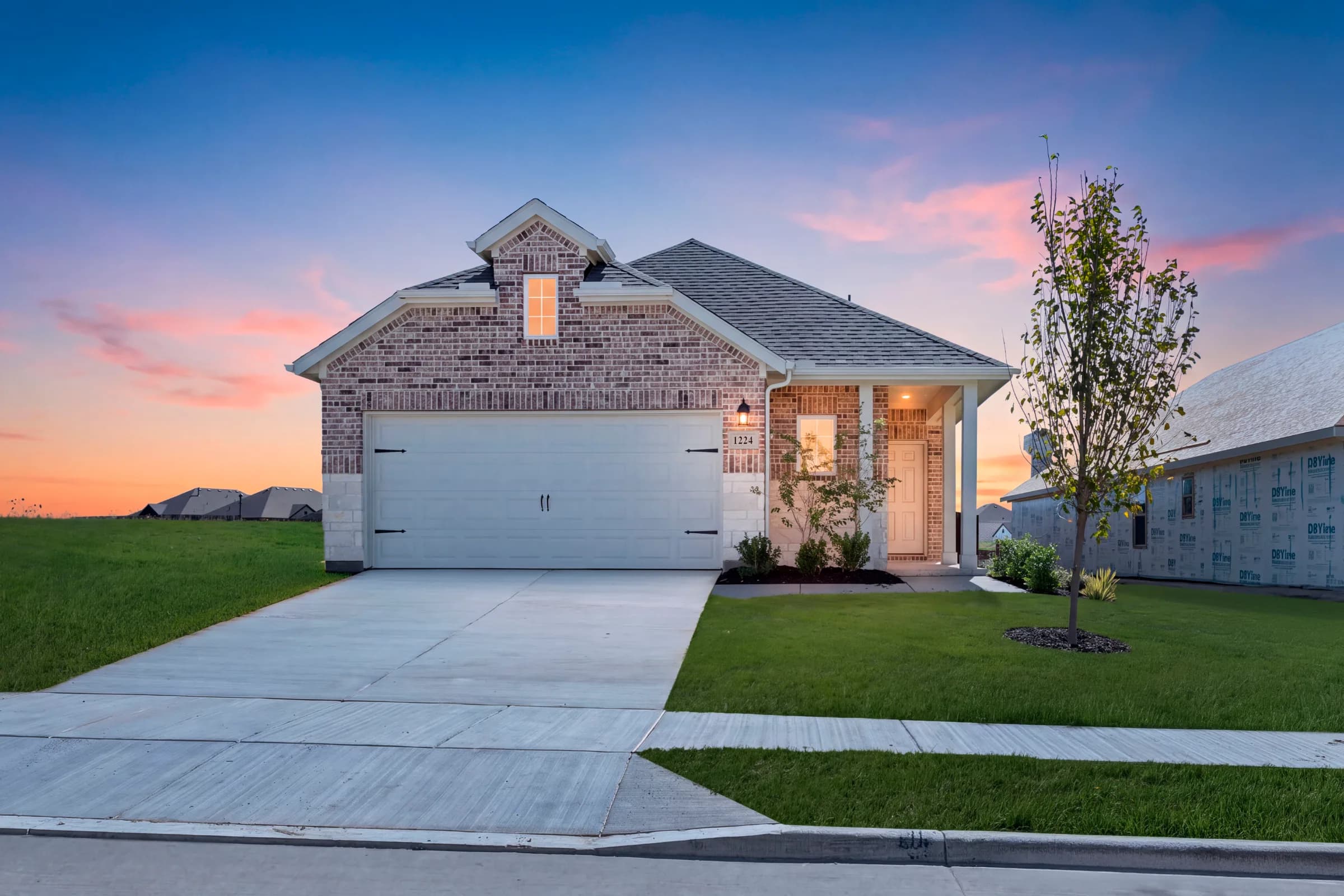 1224 Honey Falls Lane, Lavon, TX 75166 exterior