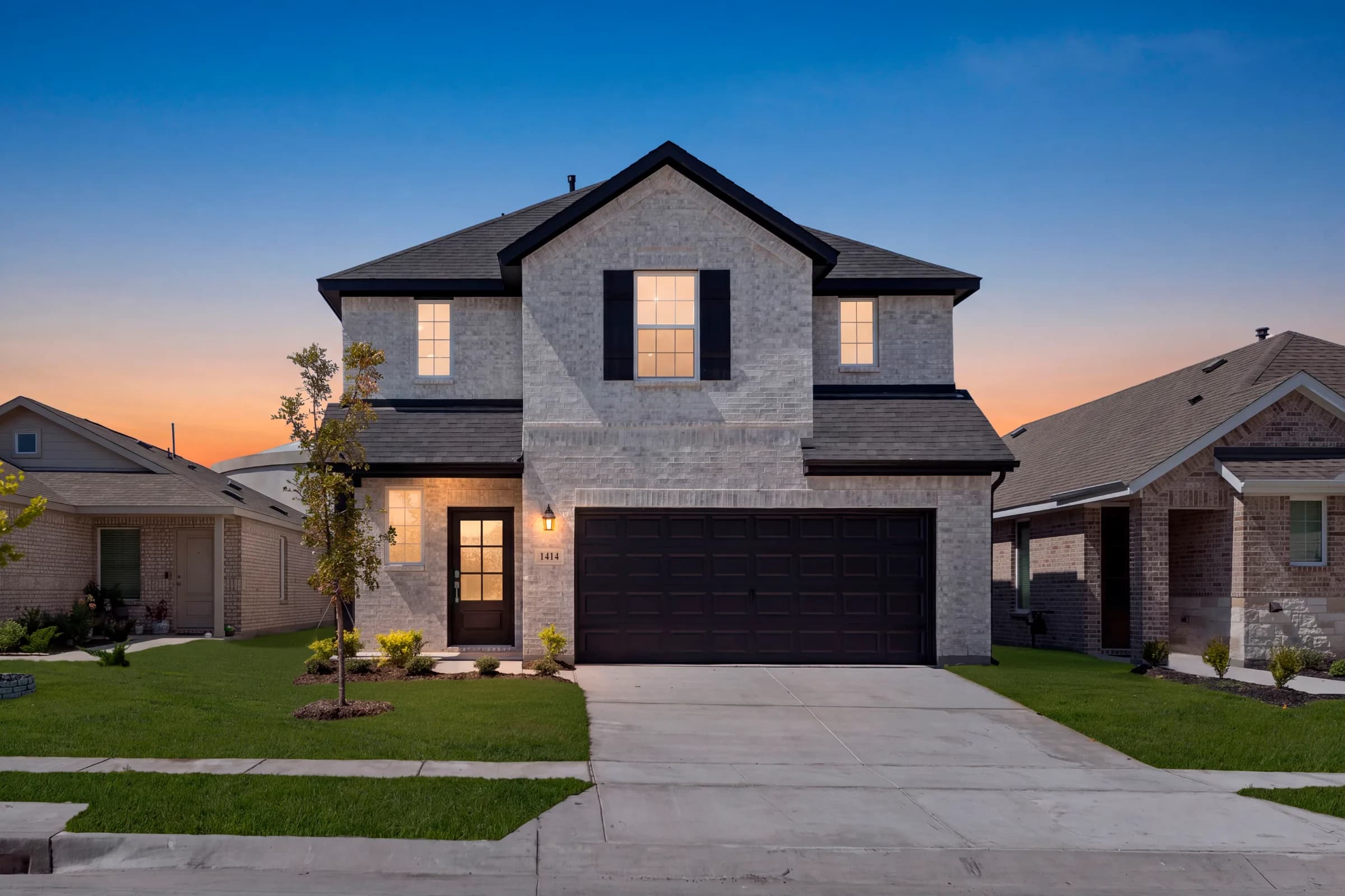 1414 Grove Pond Road, Forney, TX 75126 exterior