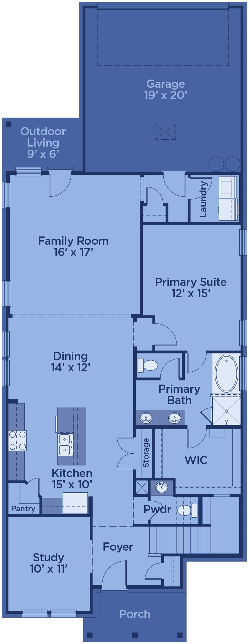 Magnolia — First Floor